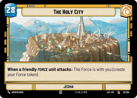 Image for The Holy City // Shield (030/264 // T02/T03) (Legends of the Force) - Star Wars: Unlimited