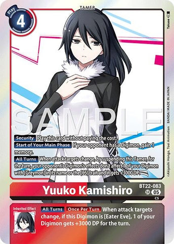 Yuuko Kamishiro (BT22-083 SR) (BT22)