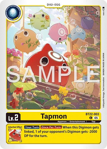 Image for Tapmon (BT22-003 C) - Digimon Card Game
