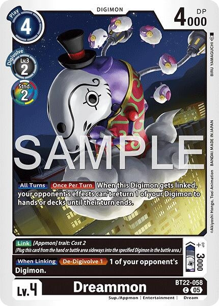 Image for Dreammon (BT22-058 C) - Digimon Card Game