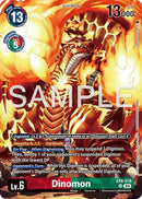 Image for Dinomon (Digimon Liberator Debuggers set) (EX8-016 SR) (Chain of Liberation) (EX-08) - Digimon Card Game