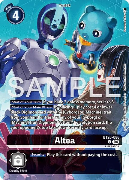 Image for Altea (Digimon Liberator Debuggers Set) (BT20-086 U) (Release Special Booster 2.5) (BT19-20) - Digimon Card Game