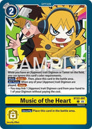 Image for Music of the Heart (BT22-097 C) - Digimon Card Game