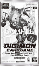 Image for Store Tournament 2025 Vol.3 Participation Pack - Digimon Card Game