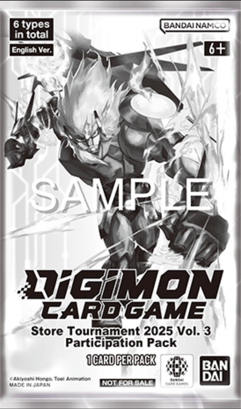 Image for Store Tournament 2025 Vol.3 Participation Pack - Digimon Card Game