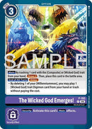 Image for The Wicked God Emerges! (Store Tournament 2025 Vol.3 Participation Pack) (P-193 P) - Digimon Card Game
