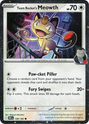 Image for Team Rocket's Meowth (Cosmos Holo) (149/182) (Miscellaneous Cards & Products) - Pokemon
