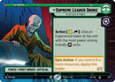 Image for Supreme Leader Snoke - In the Seat of Power (Hyperspace) (270) (Legends of the Force) - Star Wars: Unlimited