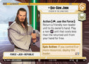 Image for Qui-Gon Jinn - Student of the Living Force (Hyperspace) (280) (Legends of the Force) - Star Wars: Unlimited