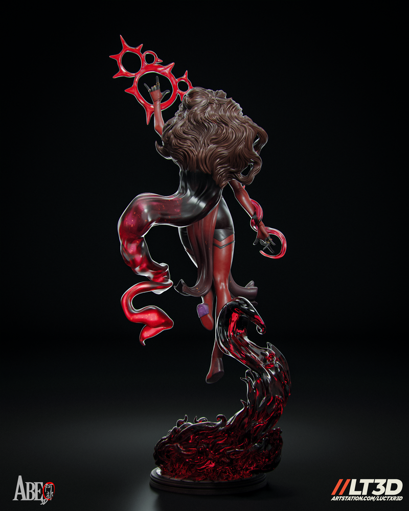 Scarlet Witch Hellfire Gala Resin Statue - view 8