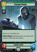 Image for Craving Power (Hyperspace) (355) (Legends of the Force) - Star Wars: Unlimited