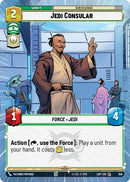 Image for Jedi Consular (Hyperspace) (358) (Legends of the Force) - Star Wars: Unlimited