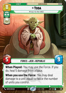 Image for Yoda - My Ally is the Force (Hyperspace) (365) (Legends of the Force) - Star Wars: Unlimited