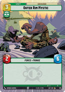 Image for Outer Rim Mystic (Hyperspace) (376) (Legends of the Force) - Star Wars: Unlimited
