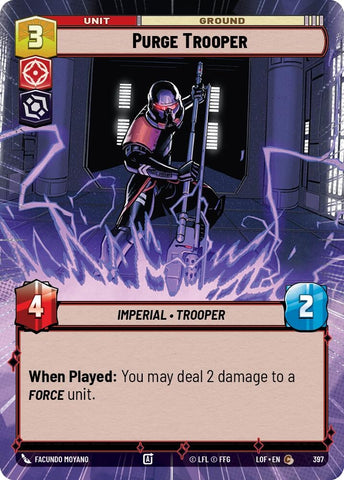 Image for Purge Trooper (Hyperspace) (397) (Legends of the Force) - Star Wars: Unlimited