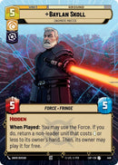 Image for Baylan Skoll - Enigmatic Master (Hyperspace) (449) (Legends of the Force) - Star Wars: Unlimited
