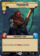 Image for Marchion Ro - Eye of the Nihil (Hyperspace) (450) (Legends of the Force) - Star Wars: Unlimited