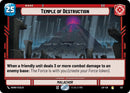 Image for Temple of Destruction (Foil) (531) (Legends of the Force) - Star Wars: Unlimited
