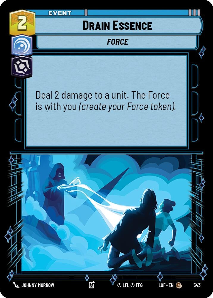 Image for Drain Essence (Foil) (543) (Legends of the Force) - Star Wars: Unlimited