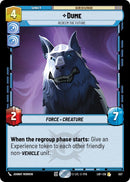 Image for Dume - Redeem the Future (Foil) (557) (Legends of the Force) - Star Wars: Unlimited