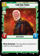 Image for Lor San Tekka - Secret Keeper (Foil) (597) (Legends of the Force) - Star Wars: Unlimited