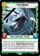 Image for Leia Organa - Extraordinary (Foil) (600) (Legends of the Force) - Star Wars: Unlimited