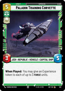 Image for Paladin Training Corvette (Foil) (601) (Legends of the Force) - Star Wars: Unlimited