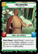 Image for Kelleran Beq - The Sabered Hand (Foil) (602) (Legends of the Force) - Star Wars: Unlimited