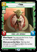 Image for Yoda - My Ally is the Force (Foil) (603) (Legends of the Force) - Star Wars: Unlimited