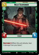 Image for Relic Scavenger (Foil) (618) (Legends of the Force) - Star Wars: Unlimited