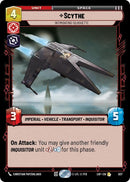 Image for Scythe - Intimidating Silhouette (Foil) (637) (Legends of the Force) - Star Wars: Unlimited