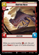 Image for Hunting Nexu (Foil) (664) (Legends of the Force) - Star Wars: Unlimited