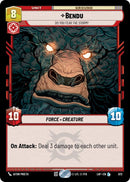Image for Bendu - Do You Fear the Storm? (Foil) (672) (Legends of the Force) - Star Wars: Unlimited