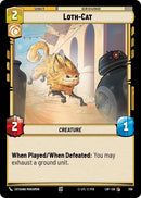 Image for Loth-Cat (Foil) (709) (Legends of the Force) - Star Wars: Unlimited