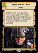 Image for Trust Your Instincts (Foil) (723) (Legends of the Force) - Star Wars: Unlimited