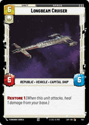 Image for Longbeam Cruiser (Foil) (755) (Legends of the Force) - Star Wars: Unlimited