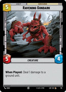 Image for Ravening Gundark (Foil) (761) (Legends of the Force) - Star Wars: Unlimited