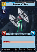 Image for Supremacy TIE/sf (Hyperspace Foil) (774) (Legends of the Force) - Star Wars: Unlimited