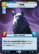 Image for Dume - Redeem the Future (Hyperspace Foil) (795) (Legends of the Force) - Star Wars: Unlimited