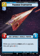 Image for Padawan Starfighter (Hyperspace Foil) (800) (Legends of the Force) - Star Wars: Unlimited