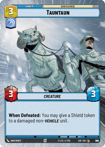 Image for Tauntaun (Hyperspace Foil) (804) (Legends of the Force) - Star Wars: Unlimited