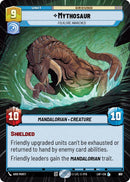 Image for Mythosaur - Folklore Awakened (Hyperspace Foil) (813) (Legends of the Force) - Star Wars: Unlimited