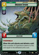 Image for Drengir Spawn (Hyperspace Foil) (826) (Legends of the Force) - Star Wars: Unlimited