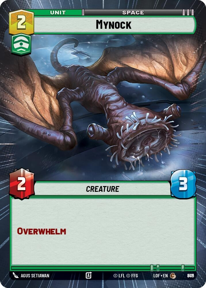 Image for Mynock (Hyperspace Foil) (849) (Legends of the Force) - Star Wars: Unlimited