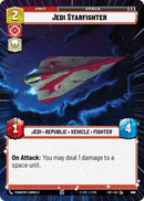 Image for Jedi Starfighter (Hyperspace Foil) (884) (Legends of the Force) - Star Wars: Unlimited