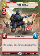 Image for Paz Vizsla - Unyielding Warrior (Hyperspace Foil) (893) (Legends of the Force) - Star Wars: Unlimited