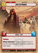 Image for Jedi In Hiding (Hyperspace Foil) (899) (Legends of the Force) - Star Wars: Unlimited