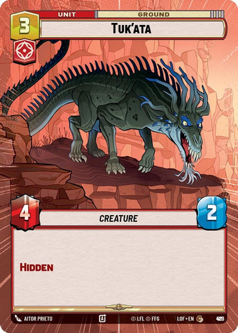 Image for Tuk'ata (Hyperspace Foil) (901) (Legends of the Force) - Star Wars: Unlimited