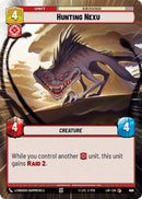 Image for Hunting Nexu (Hyperspace Foil) (902) (Legends of the Force) - Star Wars: Unlimited