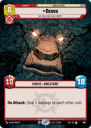 Image for Bendu - Do You Fear the Storm? (Hyperspace Foil) (910) (Legends of the Force) - Star Wars: Unlimited